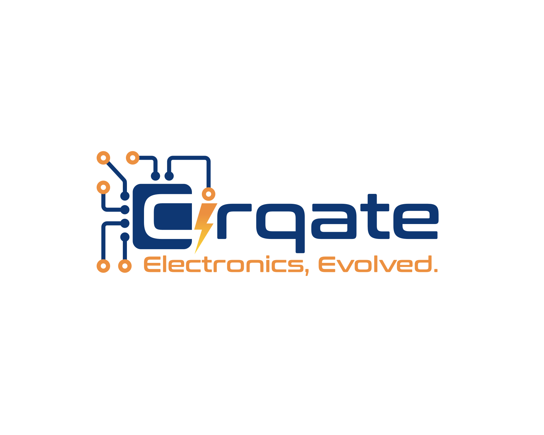 Logo design for a technology company by LogoArena professional logo designers. Submitted for Cirqate logo contest by irwandesign, entry number 162