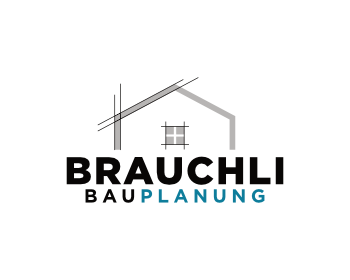 Logo design for a construction company by LogoArena professional logo designers. Submitted for Bauplanung Brauchli logo contest by rollgrafika, entry number 204