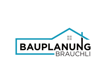 Logo design for a construction company by LogoArena professional logo designers. Submitted for Bauplanung Brauchli logo contest by rollgrafika, entry number 46