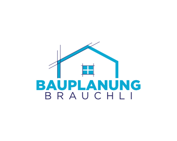 Logo design for a construction company by LogoArena professional logo designers. Submitted for Bauplanung Brauchli logo contest by rollgrafika, entry number 193