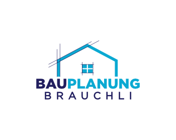 Logo design for a construction company by LogoArena professional logo designers. Submitted for Bauplanung Brauchli logo contest by rollgrafika, entry number 199