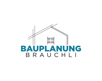 Logo design for a construction company by LogoArena professional logo designers. Submitted for Bauplanung Brauchli logo contest by rollgrafika, entry number 166
