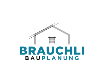 Logo design for a construction company by LogoArena professional logo designers. Submitted for Bauplanung Brauchli logo contest by rollgrafika, entry number 203