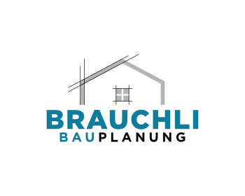 Logo design for a construction company by LogoArena professional logo designers. Submitted for Bauplanung Brauchli logo contest by rollgrafika, entry number 205