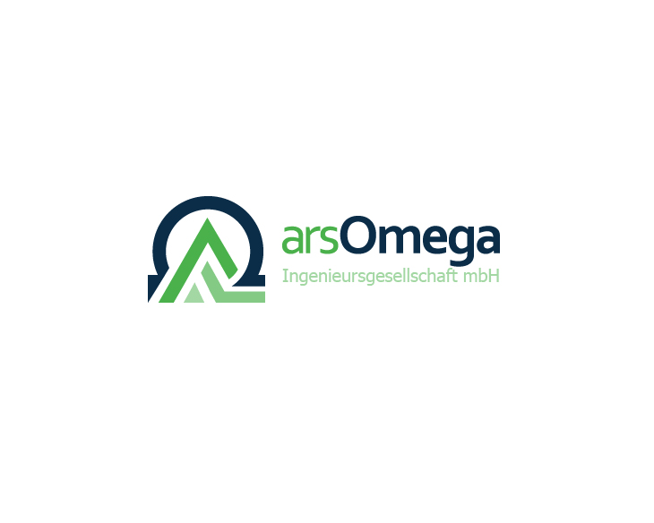 Logo design for a consulting company by LogoArena professional logo designers. Submitted for ars Omega Ingenieursgesellschaft mbH logo contest by ridwan, entry number 75
