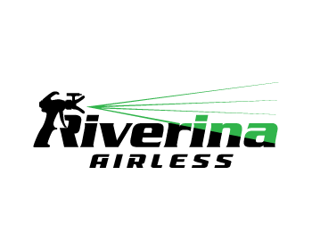 Logo design for a industrial company by LogoArena professional logo designers. Submitted for Riverina Airless  logo contest by syukurmenang, entry number 25