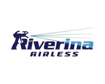 Logo design for a industrial company by LogoArena professional logo designers. Submitted for Riverina Airless  logo contest by syukurmenang, entry number 7