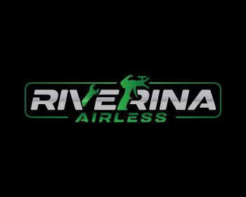 Logo design for a industrial company by LogoArena professional logo designers. Submitted for Riverina Airless  logo contest by syukurmenang, entry number 97