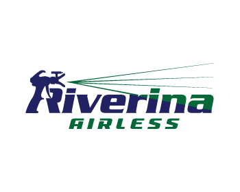 Logo design for a industrial company by LogoArena professional logo designers. Submitted for Riverina Airless  logo contest by syukurmenang, entry number 26