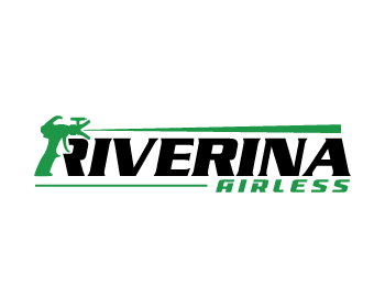 Logo design for a industrial company by LogoArena professional logo designers. Submitted for Riverina Airless  logo contest by syukurmenang, entry number 91