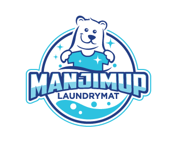 Logo design for a service industries company by LogoArena professional logo designers. Submitted for Manjimup Laundrymat logo contest by syukurmenang, entry number 65