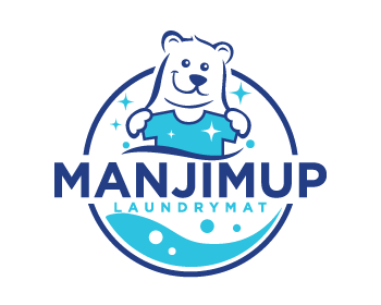Logo design for a service industries company by LogoArena professional logo designers. Submitted for Manjimup Laundrymat logo contest by syukurmenang, entry number 38