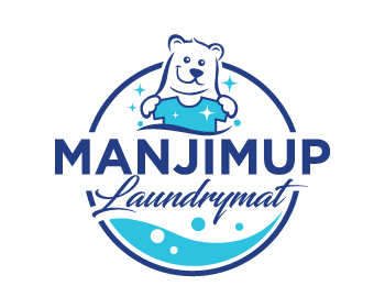 Logo design for a service industries company by LogoArena professional logo designers. Submitted for Manjimup Laundrymat logo contest by syukurmenang, entry number 82