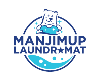 Logo design for a service industries company by LogoArena professional logo designers. Submitted for Manjimup Laundrymat logo contest by syukurmenang, entry number 67