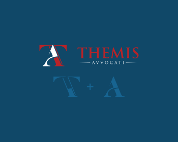 Logo design for a legal company by LogoArena professional logo designers. Submitted for THEMIS AVVOCATI logo contest by LaProwBapio, entry number 344