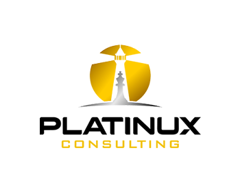 Logo design for a consulting company by LogoArena professional logo designers. Submitted for Platinux  Consulting logo contest by WastuCitra, entry number 278
