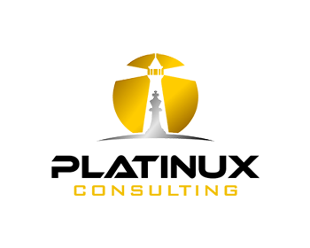 Logo design for a consulting company by LogoArena professional logo designers. Submitted for Platinux  Consulting logo contest by WastuCitra, entry number 283