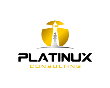 Logo design for a consulting company by LogoArena professional logo designers. Submitted for Platinux  Consulting logo contest by WastuCitra, entry number 279