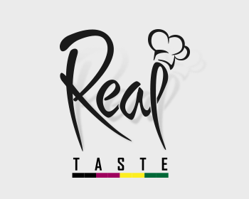 Logo design for a restaurant company by LogoArena professional logo designers. Submitted for Real Taste logo contest by creativeheroes, entry number 33