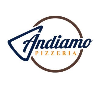Logo design for a restaurant company by LogoArena professional logo designers. Submitted for Andiamo Pizzeria logo contest by jctoledo, entry number 170