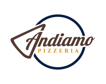 Logo design for a restaurant company by LogoArena professional logo designers. Submitted for Andiamo Pizzeria logo contest by jctoledo, entry number 174