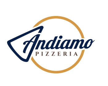 Logo design for a restaurant company by LogoArena professional logo designers. Submitted for Andiamo Pizzeria logo contest by jctoledo, entry number 172