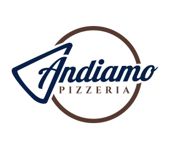 Logo design for a restaurant company by LogoArena professional logo designers. Submitted for Andiamo Pizzeria logo contest by jctoledo, entry number 168