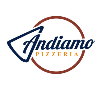 Logo design for a restaurant company by LogoArena professional logo designers. Submitted for Andiamo Pizzeria logo contest by jctoledo, entry number 166