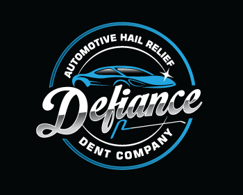 Logo design for a automotive company by LogoArena professional logo designers. Submitted for Defiance Dent Company logo contest by syukurmenang, entry number 97