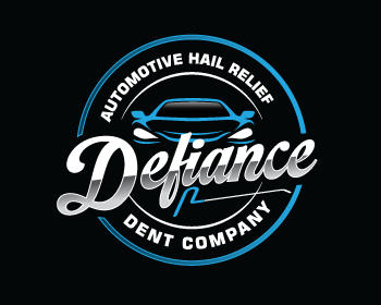 Logo design for a automotive company by LogoArena professional logo designers. Submitted for Defiance Dent Company logo contest by syukurmenang, entry number 98