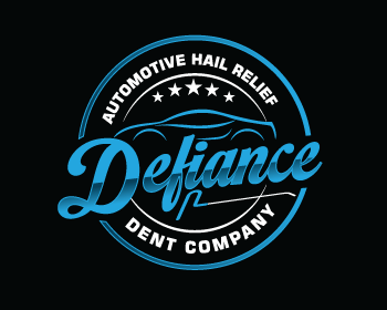 Logo design for a automotive company by LogoArena professional logo designers. Submitted for Defiance Dent Company logo contest by syukurmenang, entry number 91