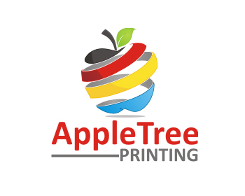 Logo design for a other company by LogoArena professional logo designers. Submitted for AppleTree Printing logo contest by masjacky, entry number 124