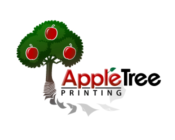 Logo design for a other company by LogoArena professional logo designers. Submitted for AppleTree Printing logo contest by scratanut, entry number 222