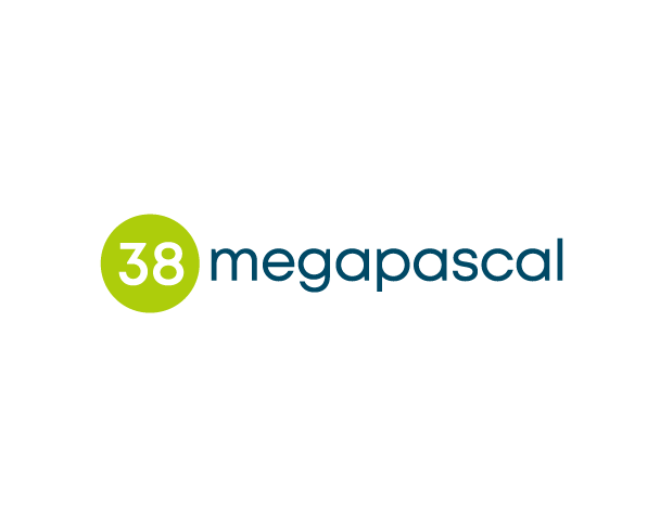 Logo design for a technology company by LogoArena professional logo designers. Submitted for 38MEGAPASCAL logo contest by Tony, entry number 218