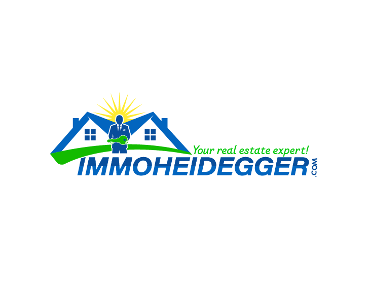 Logo design for a real estate company by LogoArena professional logo designers. Submitted for immoheidegger.com logo contest by HazelJane, entry number 122