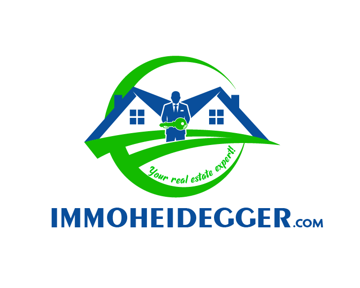 Logo design for a real estate company by LogoArena professional logo designers. Submitted for immoheidegger.com logo contest by HazelJane, entry number 110