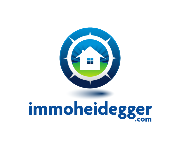 Logo design for a real estate company by LogoArena professional logo designers. Submitted for immoheidegger.com logo contest by HazelJane, entry number 80