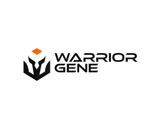 Logo design for a clothing company by LogoArena professional logo designers. Submitted for Warrior Gene logo contest by Jet, entry number 279