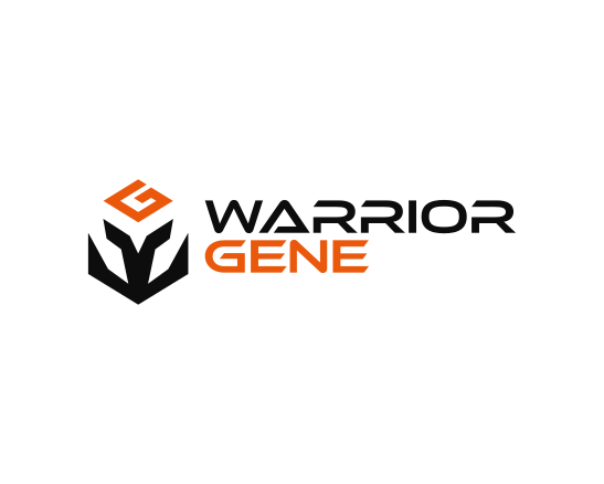 Logo design for a clothing company by LogoArena professional logo designers. Submitted for Warrior Gene logo contest by Jet, entry number 197