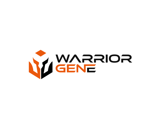 Logo design for a clothing company by LogoArena professional logo designers. Submitted for Warrior Gene logo contest by Jet, entry number 343