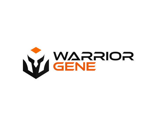 Logo design for a clothing company by LogoArena professional logo designers. Submitted for Warrior Gene logo contest by Jet, entry number 278