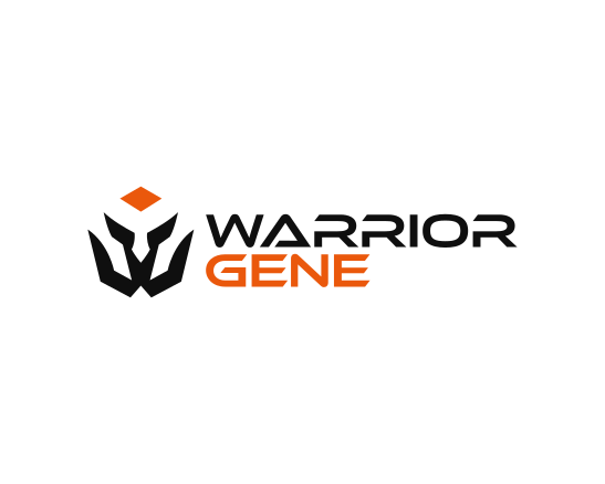 Logo design for a clothing company by LogoArena professional logo designers. Submitted for Warrior Gene logo contest by Jet, entry number 347