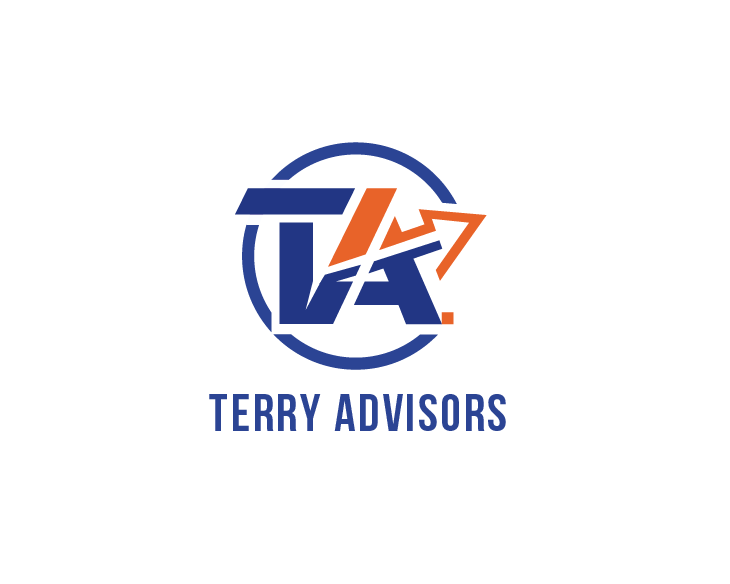 Logo design for a service industries company by LogoArena professional logo designers. Submitted for Terry Advisors logo contest by HazelJane, entry number 69