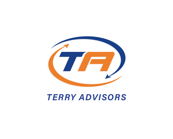 Logo design for a service industries company by LogoArena professional logo designers. Submitted for Terry Advisors logo contest by HazelJane, entry number 13