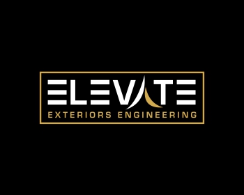 Logo design for a construction company by LogoArena professional logo designers. Submitted for Elevate Exteriors Engineering Inc, logo contest by heru, entry number 247