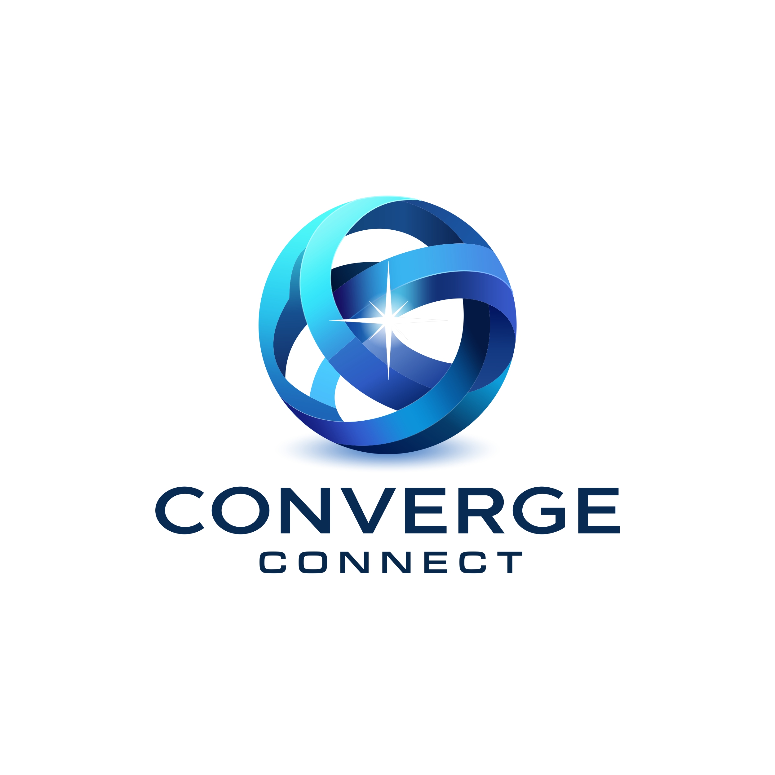 Logo design for a technology company by LogoArena professional logo designers. Submitted for Converge logo contest by MozArt11, entry number 103