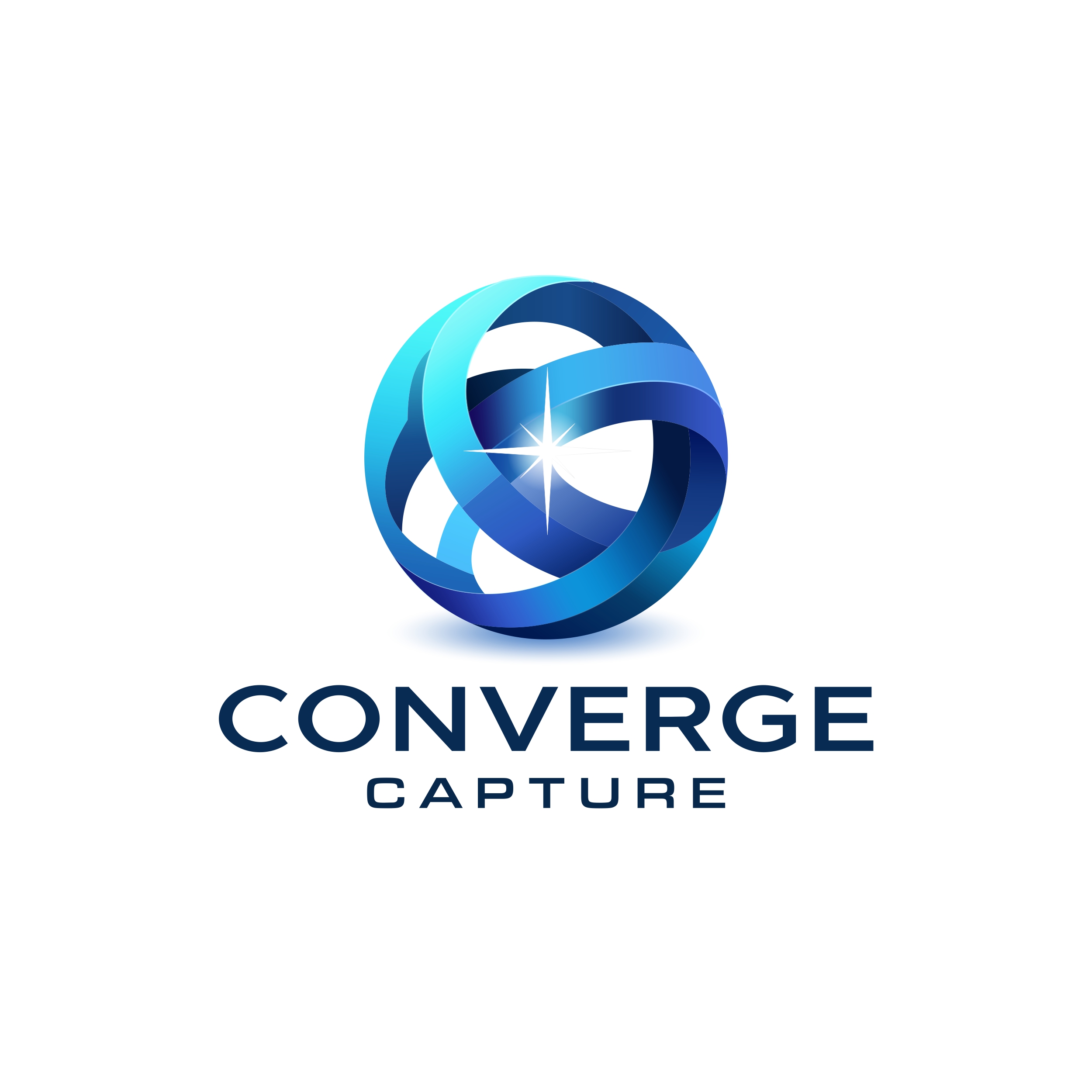 Logo design for a technology company by LogoArena professional logo designers. Submitted for Converge logo contest by MozArt11, entry number 104