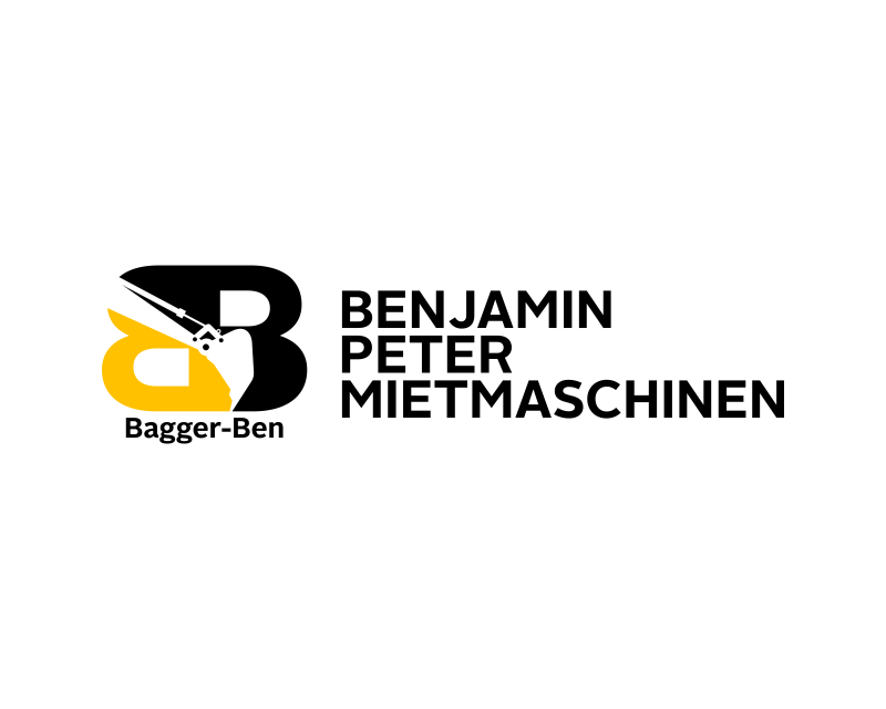 Logo design for a construction company by LogoArena professional logo designers. Submitted for Benjamin Peter Mietmaschinen logo contest by anung_design, entry number 16