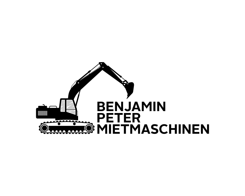 Logo design for a construction company by LogoArena professional logo designers. Submitted for Benjamin Peter Mietmaschinen logo contest by anung_design, entry number 12