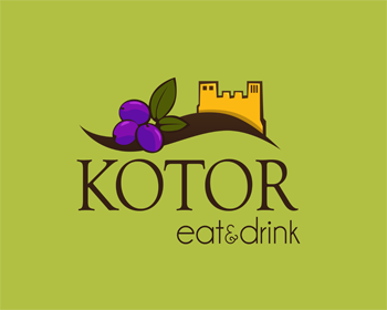 Logo design for a restaurant company by LogoArena professional logo designers. Submitted for Kotor logo contest by adrianus, entry number 44